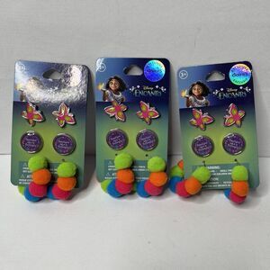 Claire's Exclusive Disney Encanto Earrings LOT Of 3